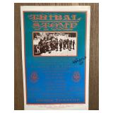 Signed Country Joe "Tribal Stomp" Poster