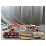 Lot Of Train Tracks and Accessories