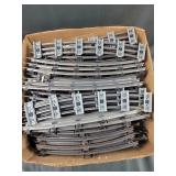 Lot of Metal Lionel Model Train Tracks