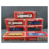 7 Lionel Train Cars
