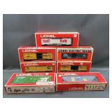 7 Lionel Train Cars
