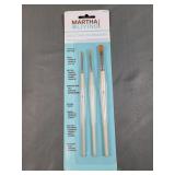 24 New Martha Stewart Living Paint Brush Sets