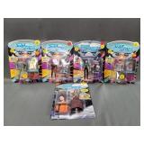 5 New Star Trek The Next Generation Figures