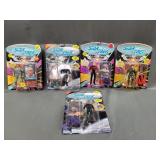 5 New Star Trek The Next Generation Figures