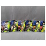 6 New Star Wars The Power Of The Force Figures