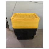 8 Large Bins with Lids