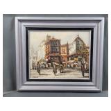 Signed and Framed R. Burchard Painting