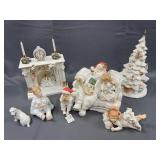 Heritage Mint 11-Piece Porcelain Christmas Setting