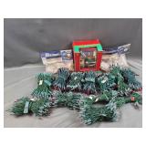 Lot of Christmas Lights and Lighted House