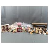 Assorted Christmas Decor and Bulbs