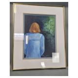 Signed and Framed Oil Painting on Canvas