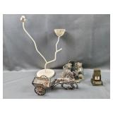 Vintage Brass Flip Calendar and More