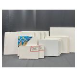 Lot of Blank Canvases
