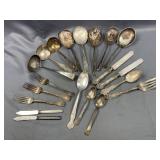 Huge Antique Silver-Plate Lot