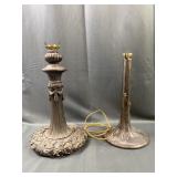2 Antique Lamp Bases