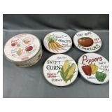 Set of 4 The Sakura Table Farmstand Plates