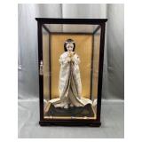 Oriental Doll in Case