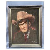 Portrait of Jim Stewart by W. Jerry Mix