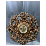 Syroco Mid Century Wall Clock