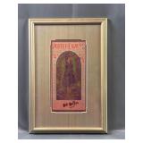 Framed Signed Wes Wilson Poster