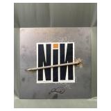 Signed Jeff Kleinsmith NIN Metal Poster