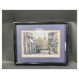 Signed and Numbered Print in Frame