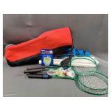 4 Person Outdoor Badminton Set