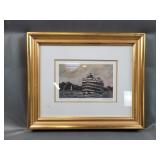 Signed and Framed Leo Kuschel Artist Proof