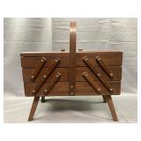 Vintage Sewing Box w/Contents