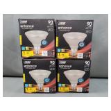 4 New Feit Electric Vivid Natural Light LED Bulbs