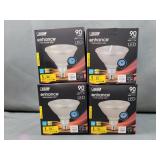 4 New Feit Electric Vivid Natural Light LED Bulbs