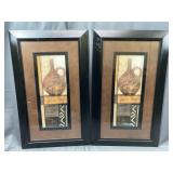 Paired Framed Art