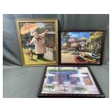 Lot of Framed Art Prints