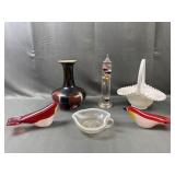 Art Glass Birds, Fenton and More