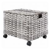 Seville Classics Rolling Filing and Storage Cart