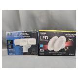 LED Security Light and LED Dimmable Light