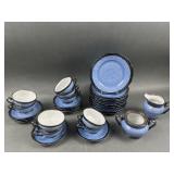 Vtg Karan Silber DEKOR Teacup Set