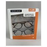 Foster Grant Design Optics Reading Glasses 1.25