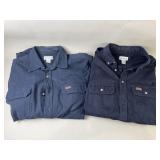Carhartt 2XL Tall Denim & Fleece Shirts