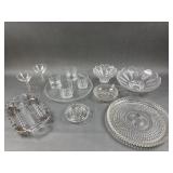 Collection Of Vintage Glassware Lot