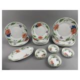 Villeroy & Boch Amapola Porcelain Plate & Dish Set