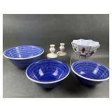 Made in Italy Ceramic & Williams Sonoma Bowl Set