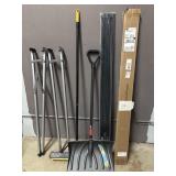 Work Equipment Lot & Truck Rack