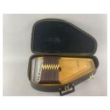 Vintage Autoharp By Oscar Schmidt With Case