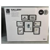 Umbra Gallery Frames Set of 7" Black