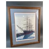 Signed John Yato Lithograph The Star of India