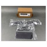 Foster Grant 3 Glasses 1.5 Magnification & Case