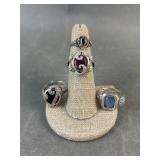 Collection of Sterling Silver Rings