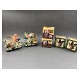Vtg. Bird-Themed Collectibles and Drinkware Lot