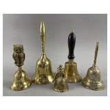 Vtg Brass "Welsh Lady" Bell & More